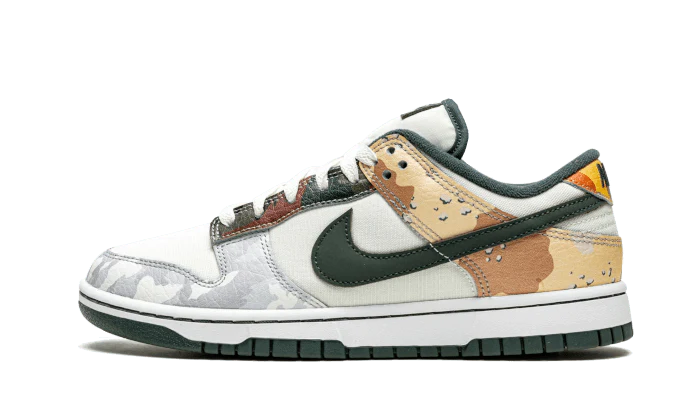 Nike Dunk Low SE Sail Multi-Camo – soleHub