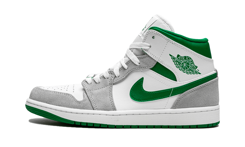 Jordan 1 Mid Grey Green – soleHub