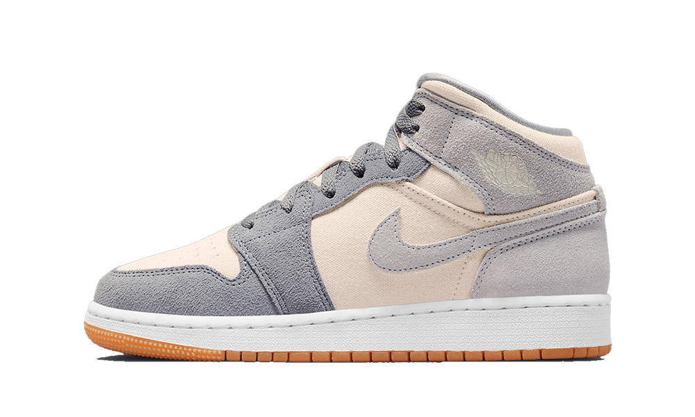 Jordan 1 Mid Coconut Milk Particle Grey – soleHub