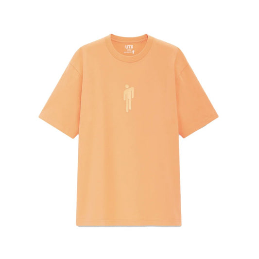 Billie Eilish Logo T-Shirt Orange - soleHub