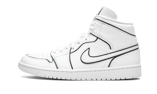 Jordan 1 Mid Iridescent Reflective White (Women's)