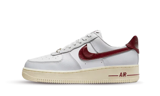 Nike Air Force 1 Low '07 SE Just Do It Photon Dust Team Red (Women's)