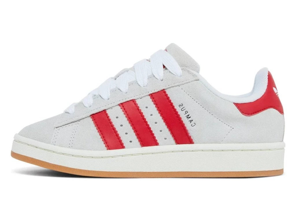 adidas Campus 00 Crystal White Better Scarlet (Women's)