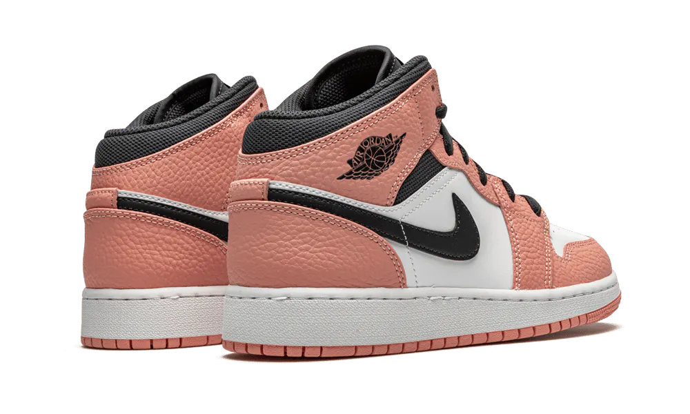 Jordan 1 Mid Pink Quartz GS soleHub