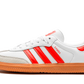 adidas Samba OG White Solar Red Gum (Women's)