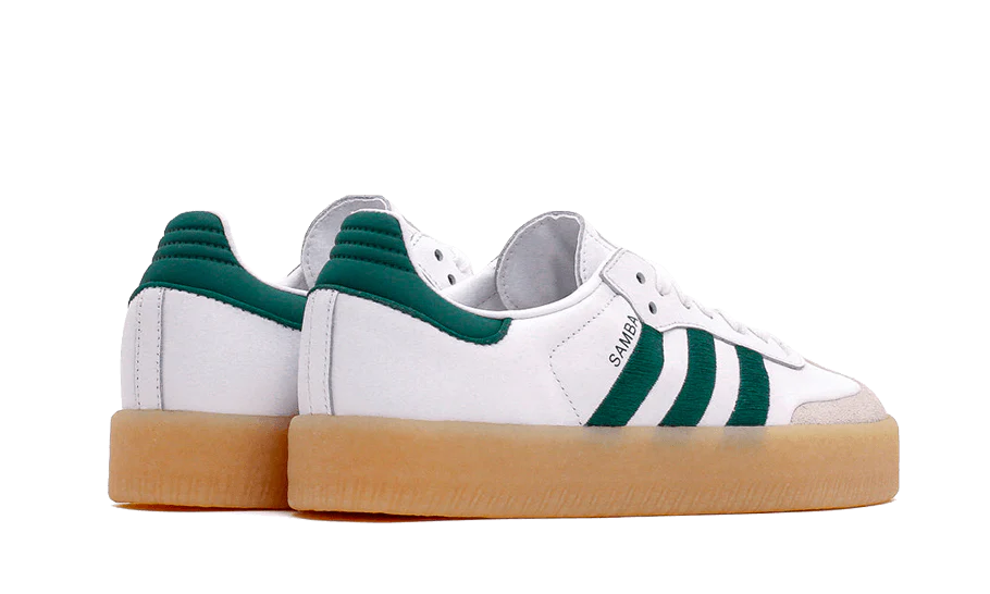 adidas Sambae White Collegiate Green Gum (Women's)