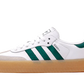 adidas Sambae White Collegiate Green Gum (Women's)