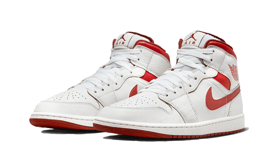 Jordan 1 Mid SE White Dune Red (GS)