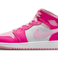 Jordan 1 Mid Fierce Pink (GS)