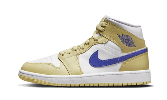 Jordan 1 Mid Lemon Wash Lapis (Women's)