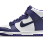 Nike Dunk High Electro Purple Midnight Navy (GS)