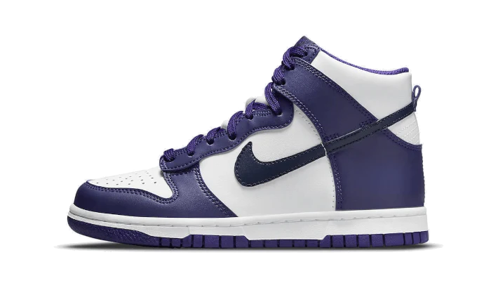 Nike Dunk High Electro Purple Midnight Navy (GS)