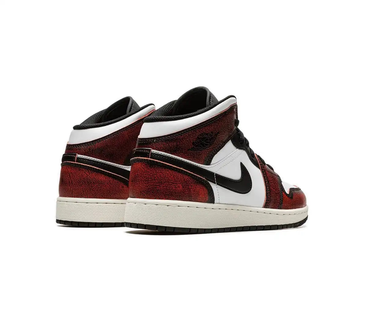 Jordan 1 Mid Wear-Away Chicago