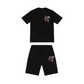 Trapstar TSL Shooters Print Shorts Set Black