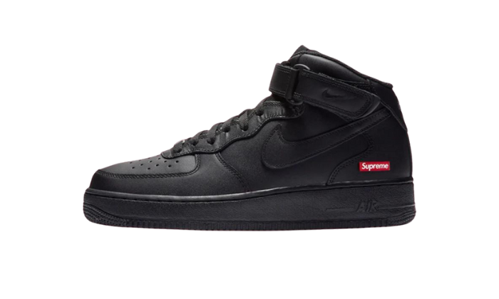 Nike Air Force 1 Mid Supreme Black