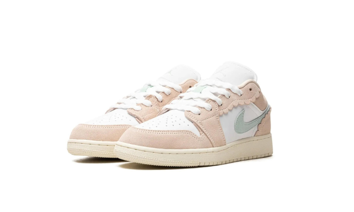 Jordan 1 Low SE Scalloped Edge Guava Ice (GS)