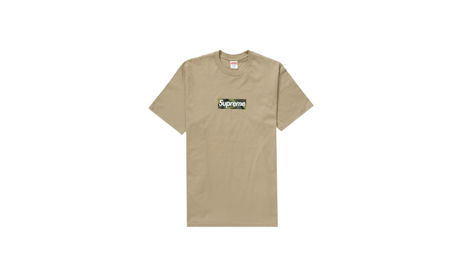 Supreme Box Logo Tee (FW23) Khaki