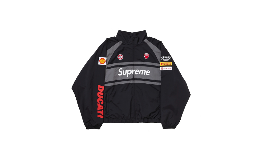 Supreme Ducati Track Jacket Black