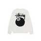 Stussy 8 Ball Pigment Crewneck Natural