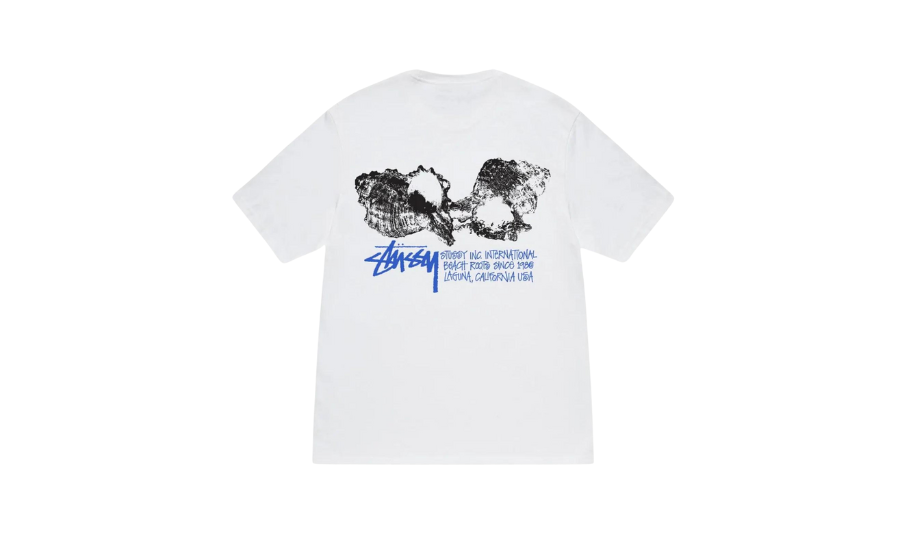 Stussy Shells Tee White