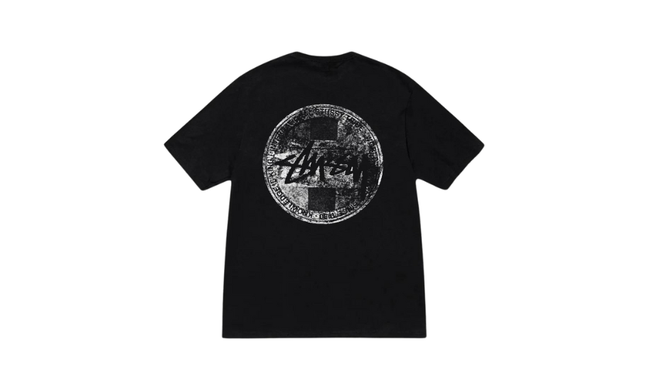 Stussy Dot Stamp Tee Black