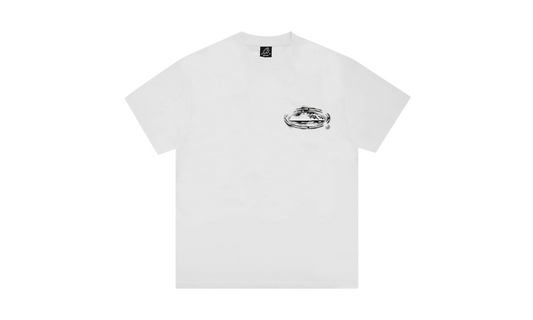 Corteiz Island Stencil Tee White