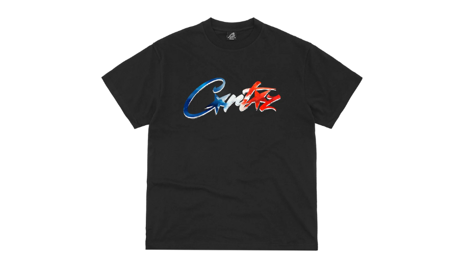 Corteiz Francais Allstarz Tee Black