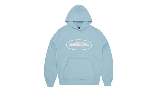 Corteiz Alcatraz Hoodie Baby Blue