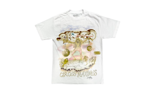 Travis Scott Utopia Tour Skitzo Circus Maximus Tee White