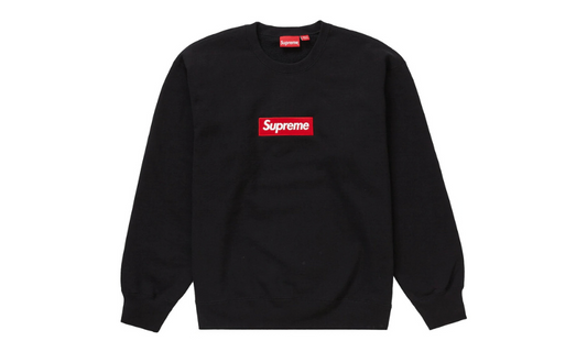 Supreme Box Logo Crewneck (FW22) Black