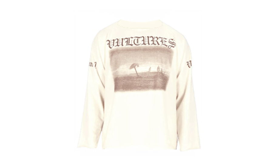 Yeezy Vultures Long T White