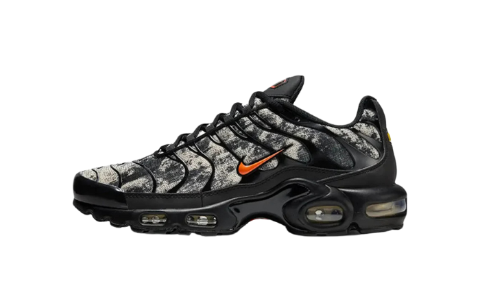 Nike Air Max Plus Camo Black Safety Orange