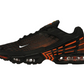 Nike Air Max Plus 3 Black Orange Spirograph