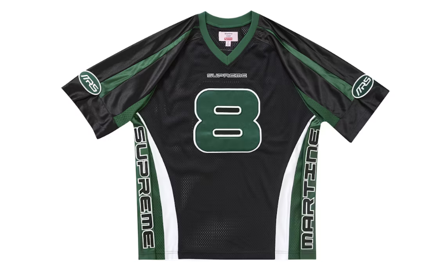 Supreme Martine Rose Football Jersey Black