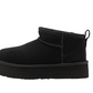 UGG Classic Ultra Mini Platform Boot Black (Kids)