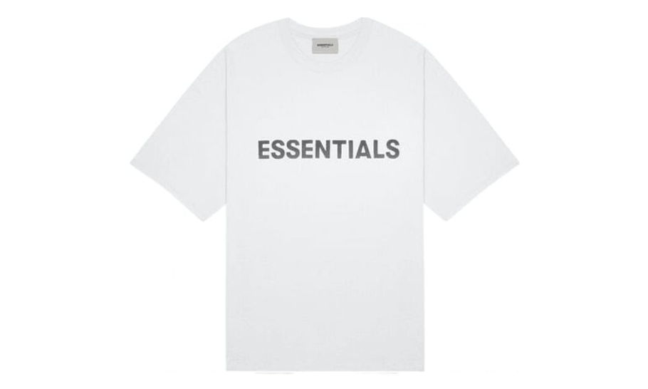 Fear of God Essentials Boxy T-Shirt Applique Logo White