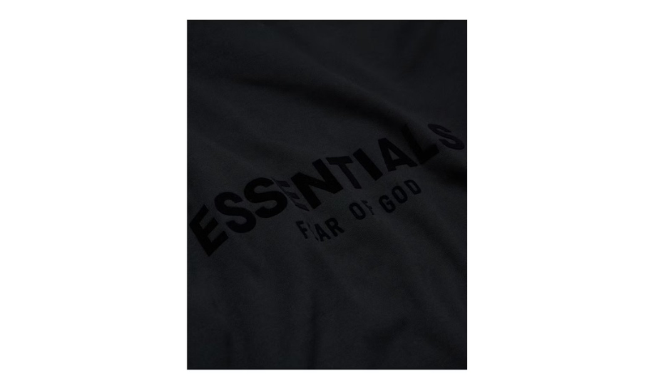 Fear of God Essentials Pullover Chest Logo Hoodie Stretch Limo/Black