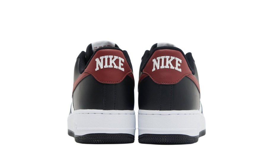 Nike Air Force 1 Low '07 Black White Dark Team Red