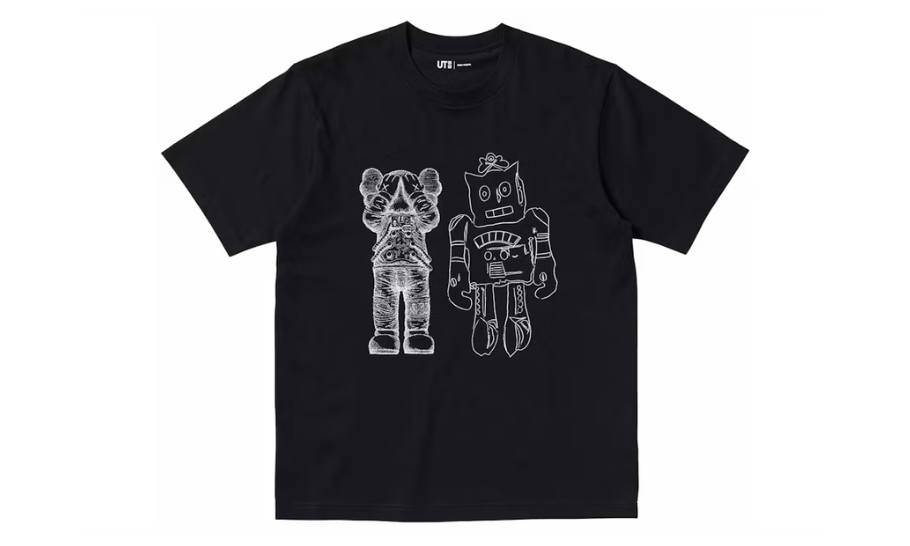 KAWS x Uniqlo Warhol UT Graphic 476351 T-shirt Black