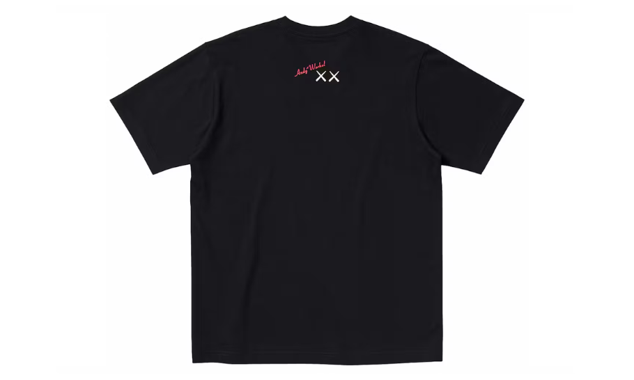 KAWS x Uniqlo Warhol UT Graphic 476351 T-shirt Black