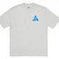 Palace Tri-Twister T-Shirt Gray Marl