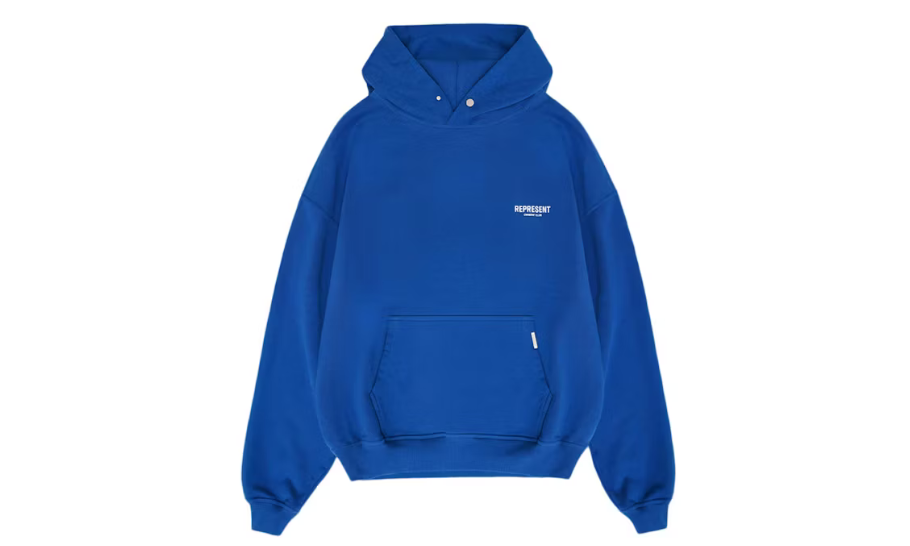 Represent Owner's Club Hoodie Cobalt Blue/White