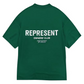 Represent Owner Club T-Shirt Racing Green/White