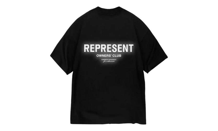 Represent Owner's Club T-Shirt Black Reflective