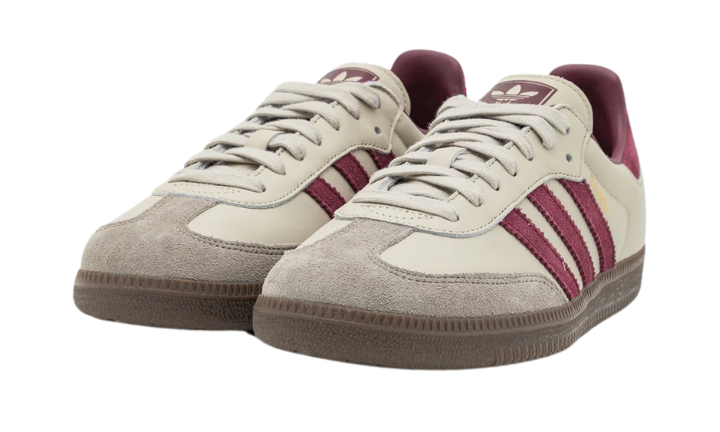 adidas Samba OG Putty Grey Maroon