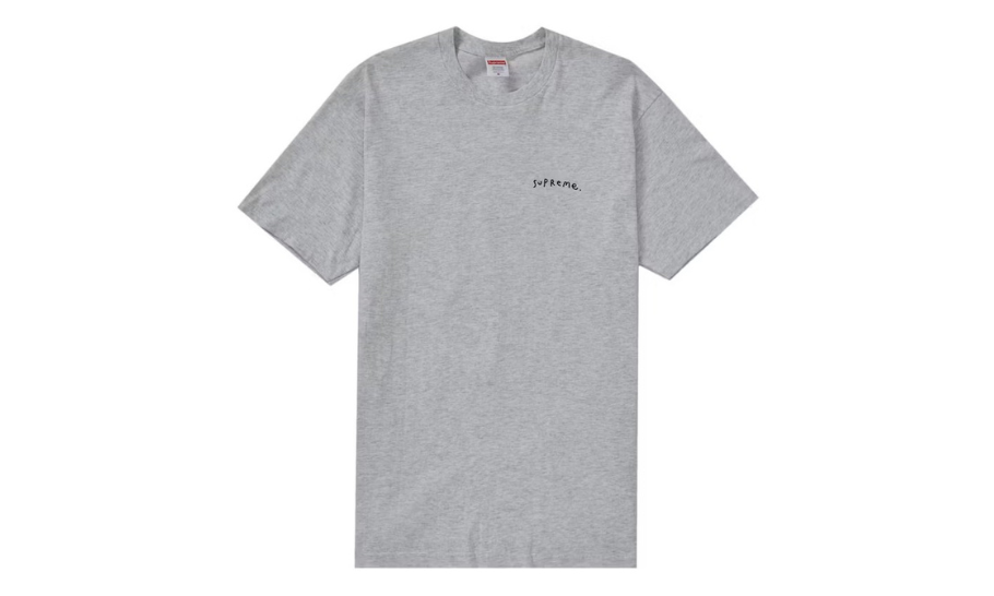 Supreme Yin Yang Tee Ash Grey