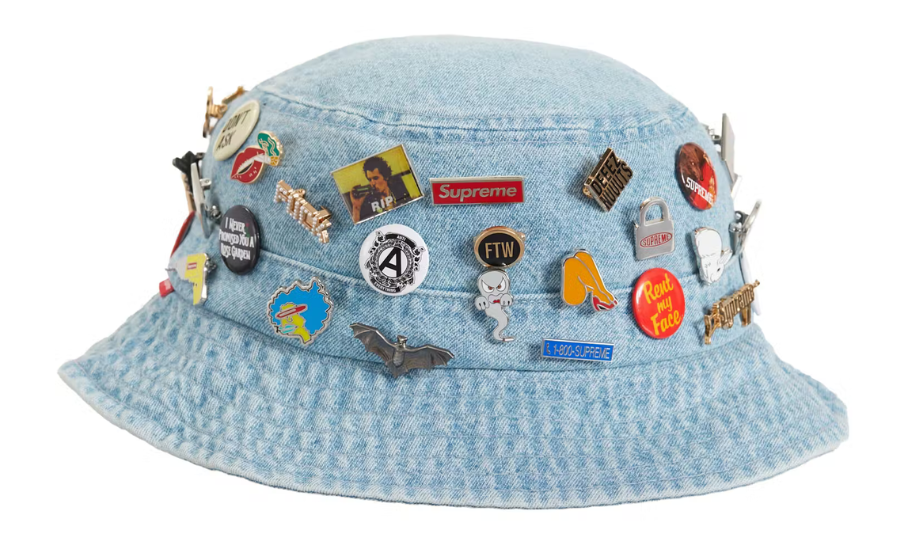 Supreme Pins Crusher Blue