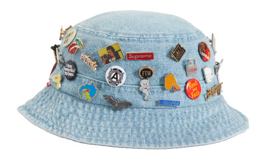 Supreme Pins Crusher Blue