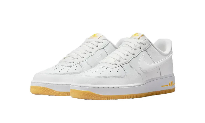 Nike Air Force 1 Low '07 White University Gold Gum