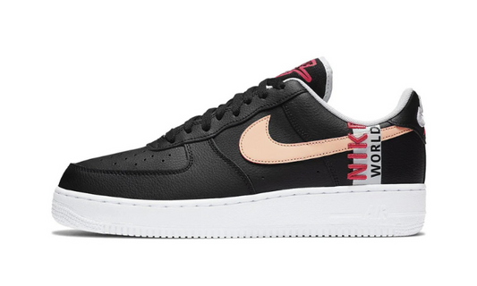 Nike Air Force 1 Low '07 LV8 Worldwide Pack Black Flash Crimson